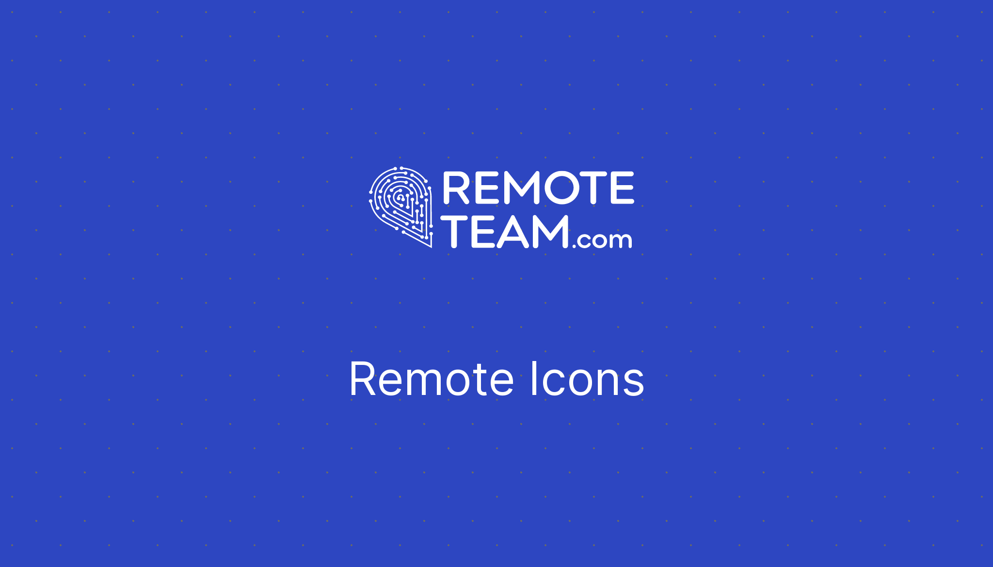 remote icon package